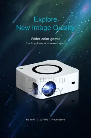 Y9 Android 11 Portable 5G WIFI Smart Home 1080P Projector