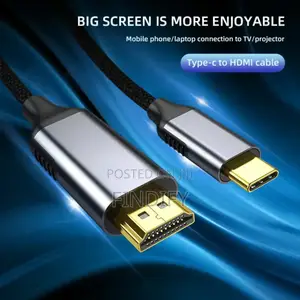 USB C Type C to Hdmi-Compatible 2.0 Cable 