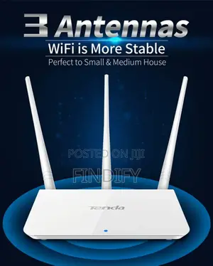 Tenda F3 300mbs Wireless Home Router 2.4ghz 3 Antennas