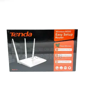 Tenda F3 300mbs Wireless Home Router 2.4ghz 3 Antennas
