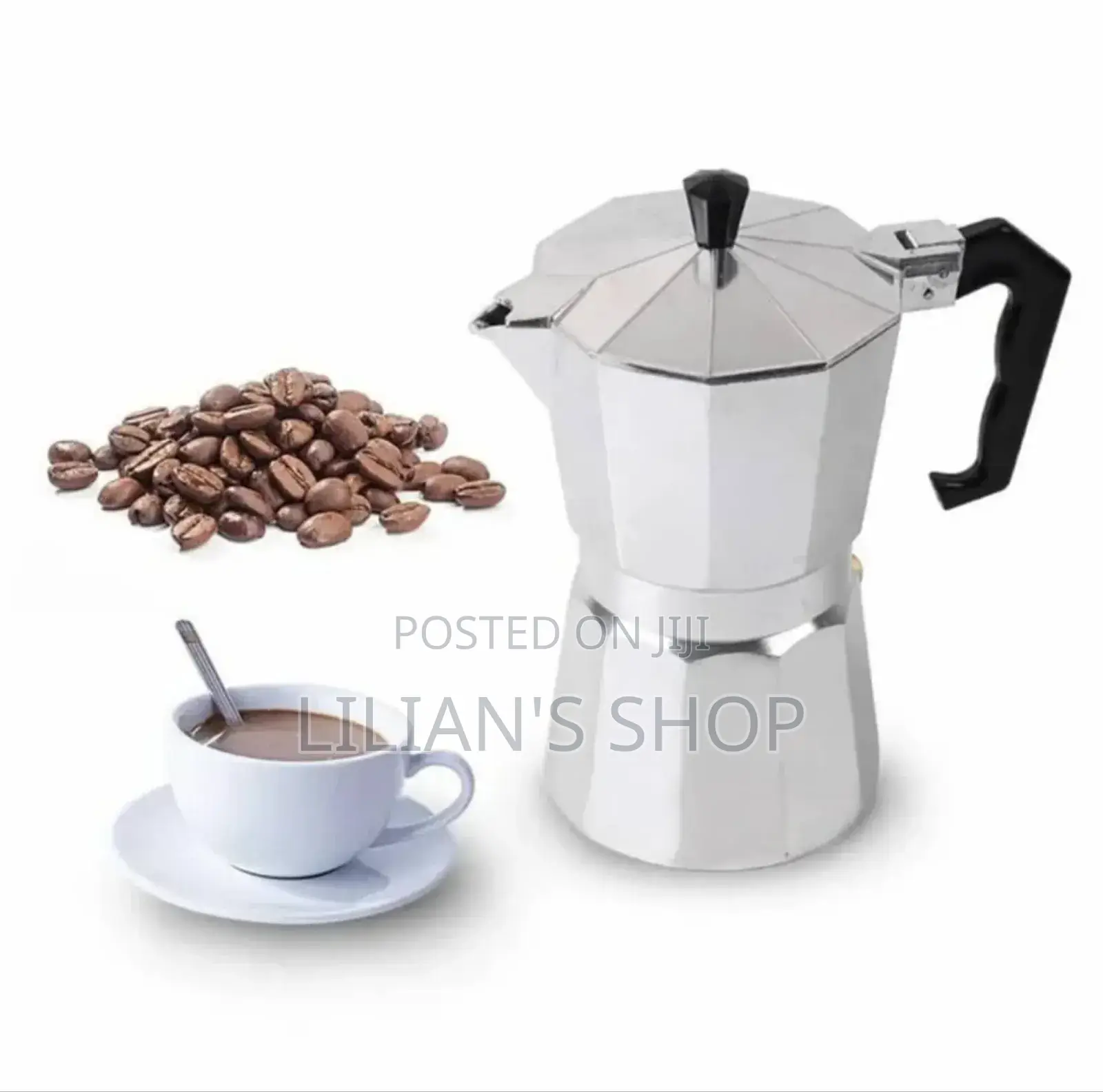 600mls Stainless Steel Coffee Maker