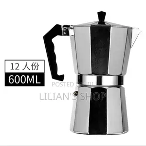 600mls Stainless Steel Coffee Maker