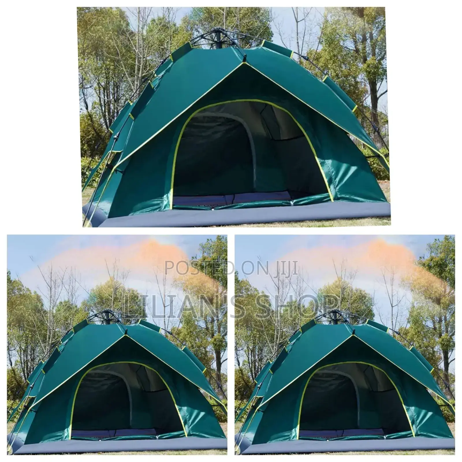 3 People Automatic Camping Tent