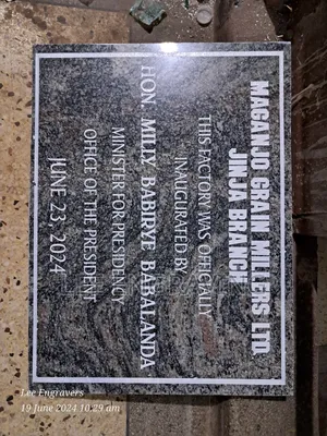 Mable and Granite Foundation Stone Engraving