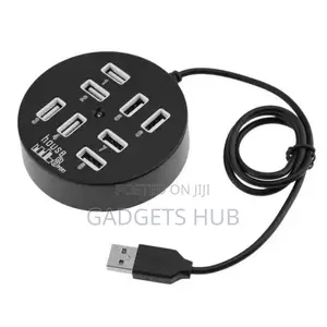 2.0 Circular 8-Port Usb HUB Computer, Laptop
Supports 1TB