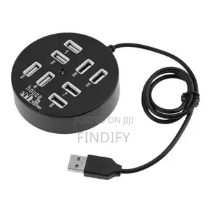 2.0 Circular 8-Port Usb HUB Computer, Laptop
Supports 1TB