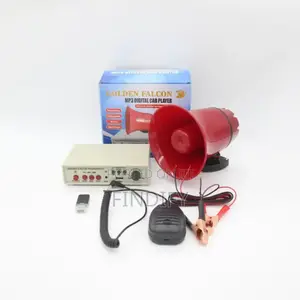 12v Siren Car Amplifier With Horn Loud