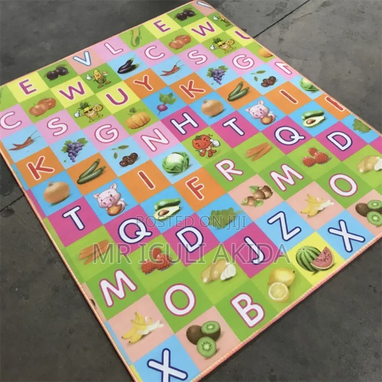 5x6/6x6 Kids Folding Soft Alphabet Crawling/Playing Mats