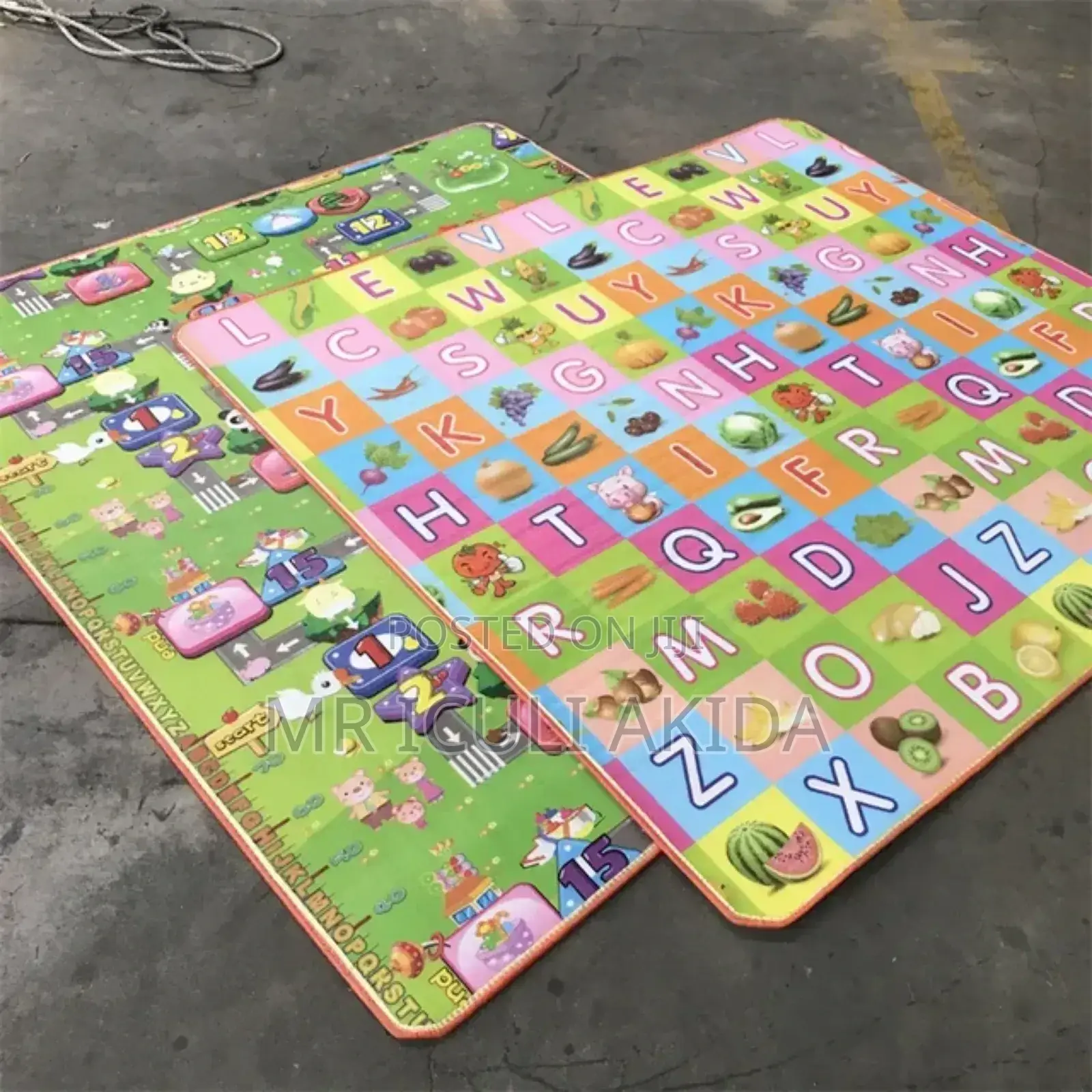 5x6/6x6 Kids Folding Soft Alphabet Crawling/Playing Mats