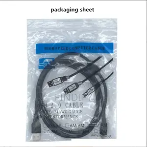 High Speed Black Usb 2.0 Extension Cable a Male To a Female