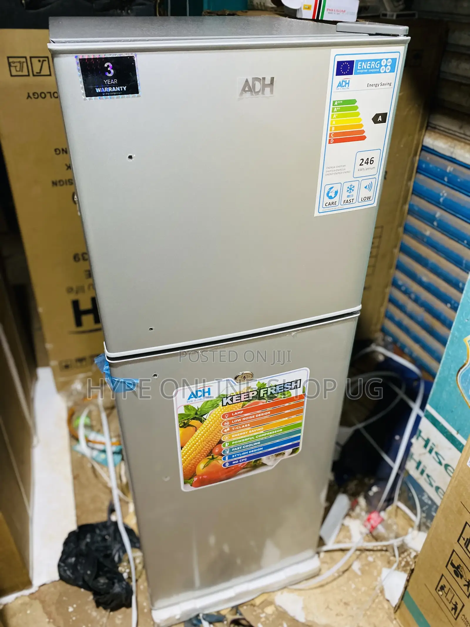Adh 158L Serie Doubledoor Fridge