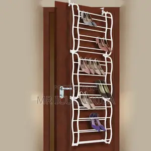 Wall Mounted/Over the Door Fancy Assembled Shoe Rack(36prs)
