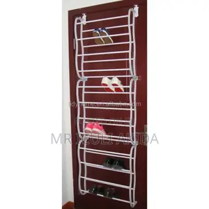 Wall Mounted/Over the Door Fancy Assembled Shoe Rack(36prs)