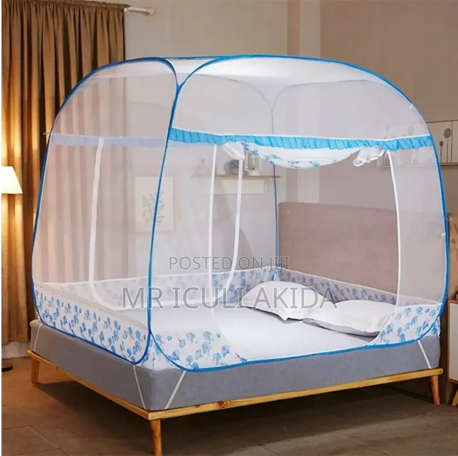 Kids/Adults Quadrant Folding 2door Breathable Mosquito Net