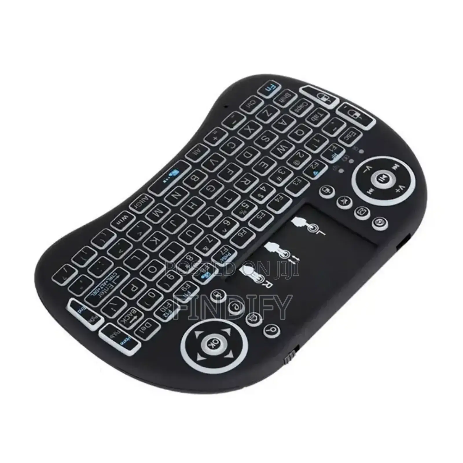 Mini 18 Backlit Wireless Touchpad Keyboard And Mouse