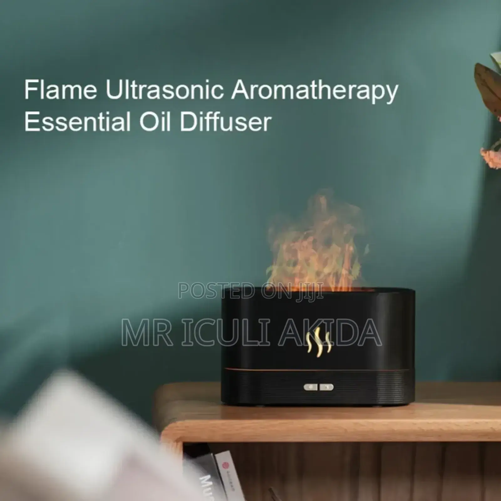 Fire Flame Aromatherapy Essential Oil Diffuser Humidifier