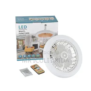 LED Multi Function Remote Controlled Fan Light Bulb
