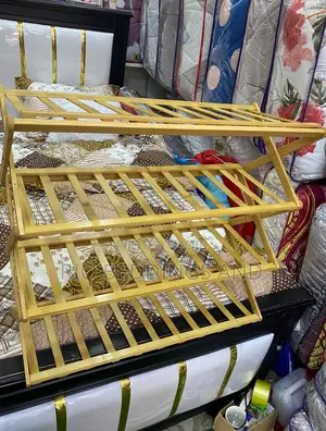 Wooden Shoe Rack With 4 Layers
