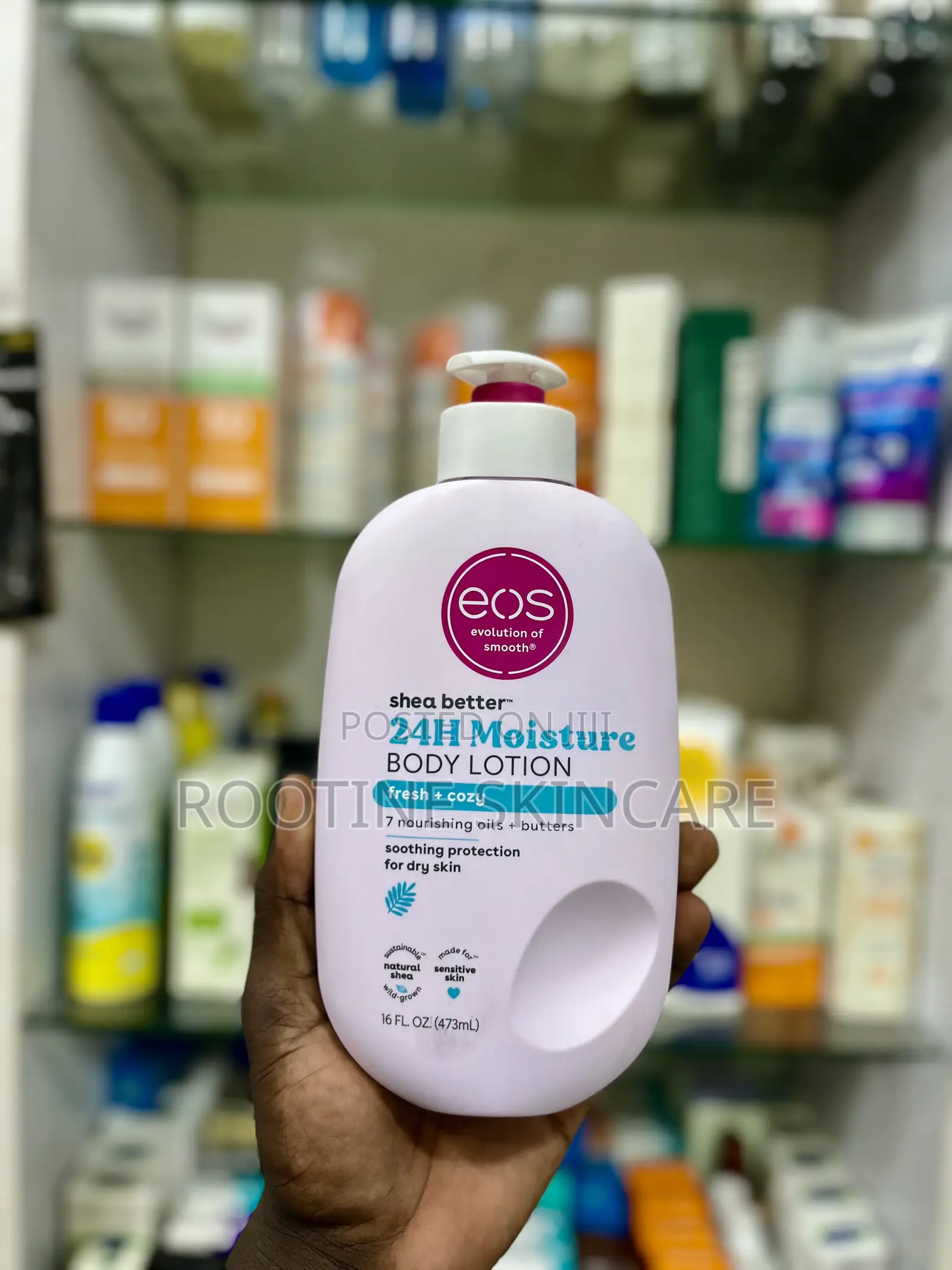 Evolution of Smooth Fresh Cozy Shea Butter Body Lotion