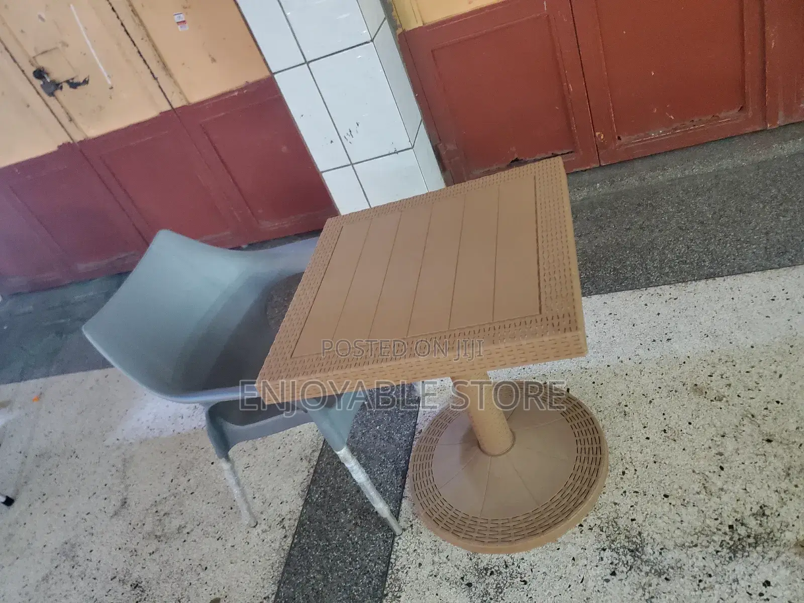 Plastic Table and Chair