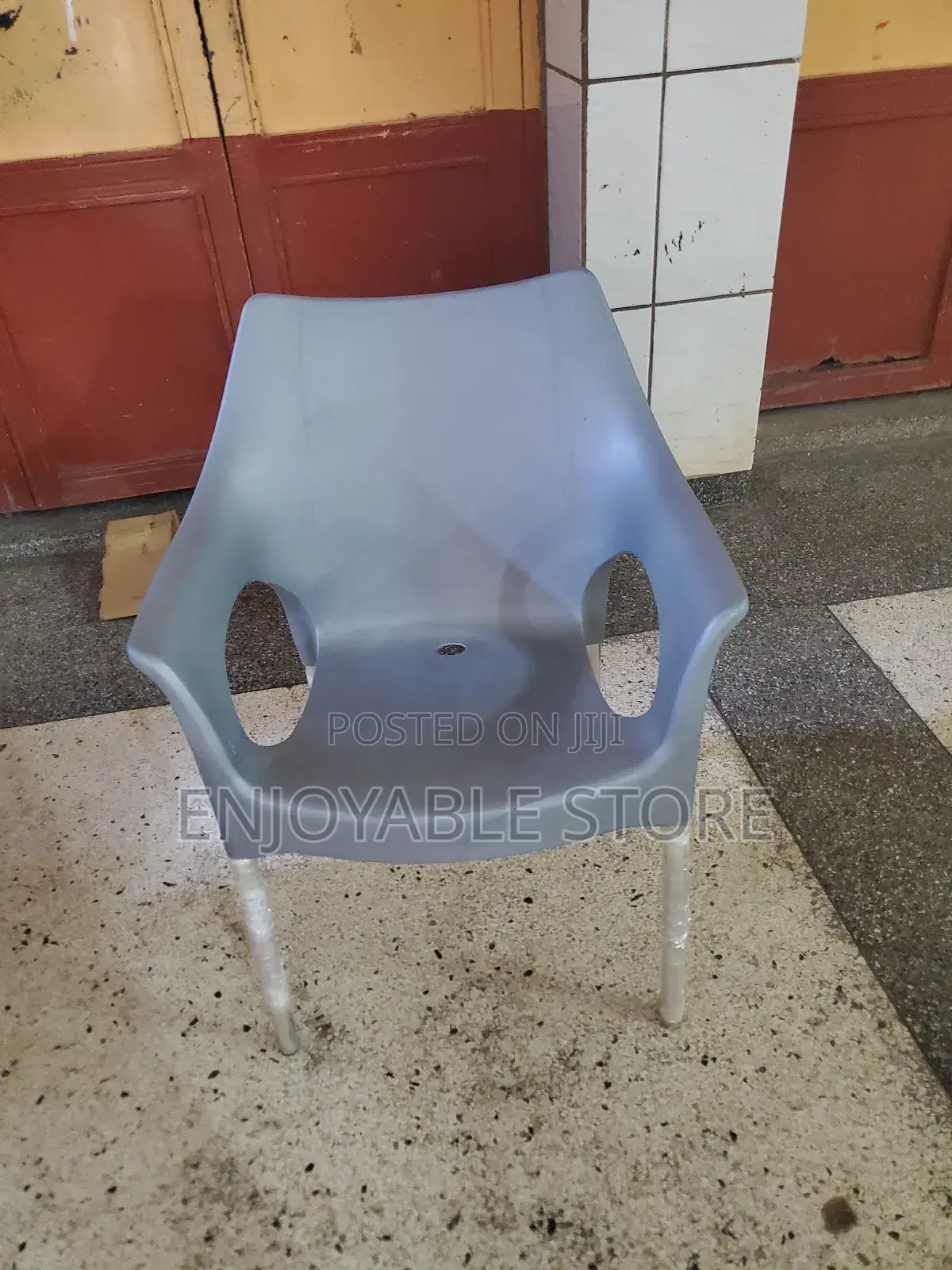 Restaurant/Bar Plastic Chairs Gray Chair