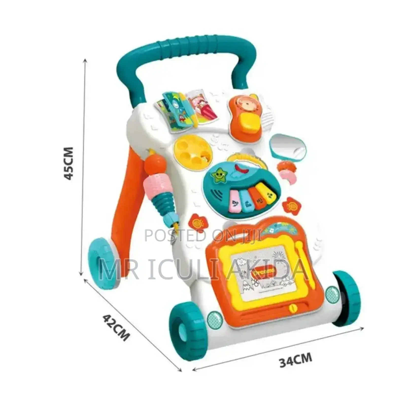 Baby Learning Walker WTH Push Walking Toys Musical Centre
