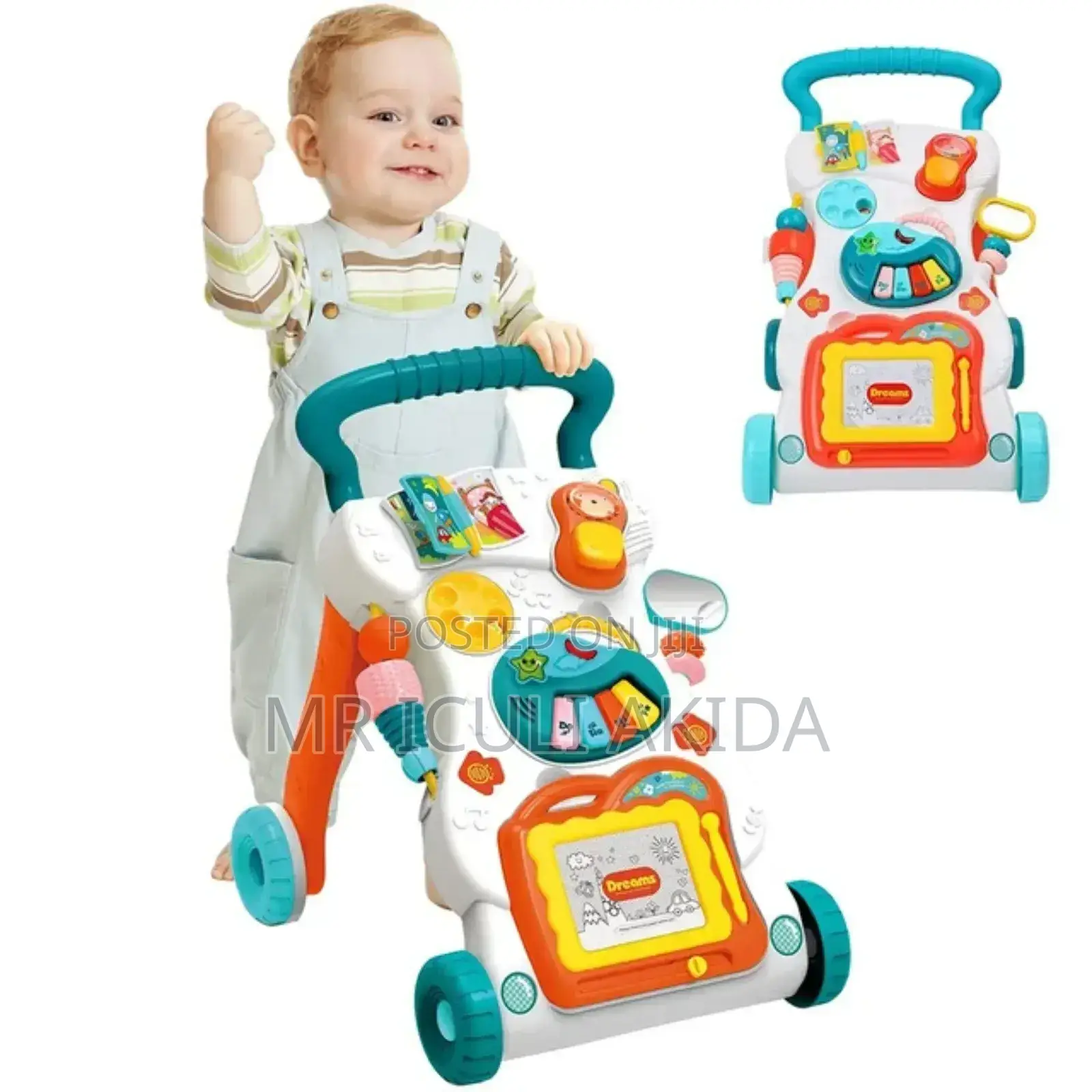 Baby Learning Walker WTH Push Walking Toys Musical Centre