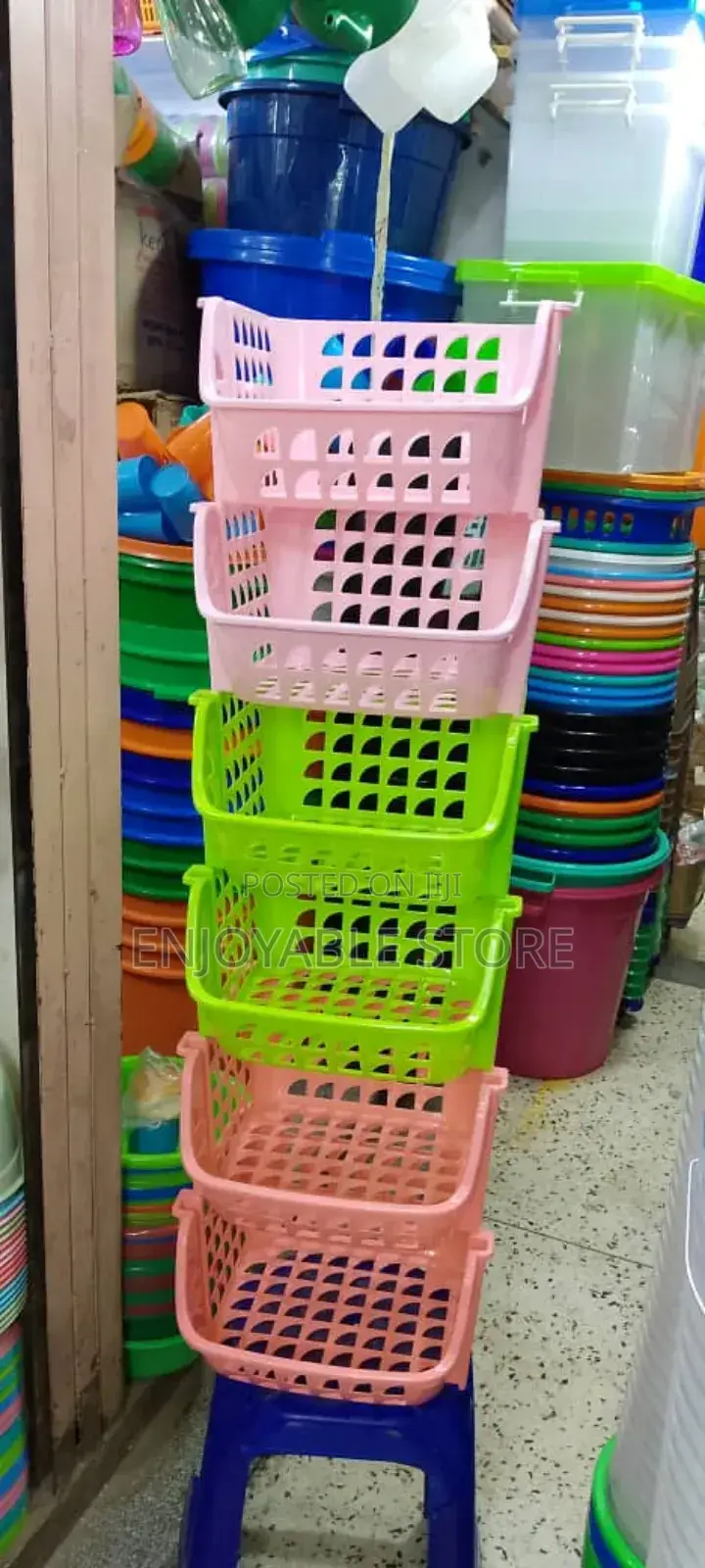 Plastic Kitchen Racks 4 Layers