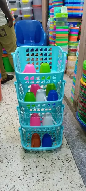 Plastic Kitchen Racks 4 Layers