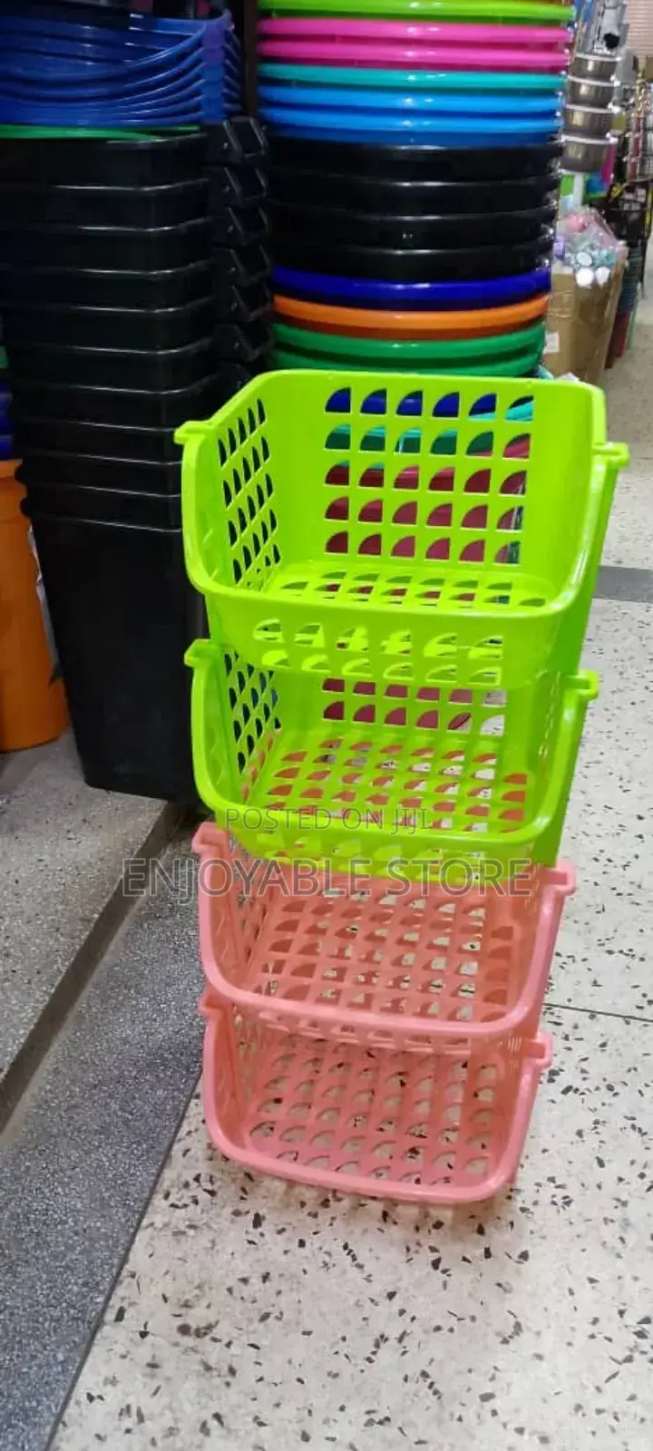 Plastic Kitchen Racks 4 Layers