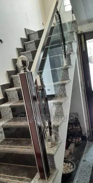 Photo - Glass Handrail Installation