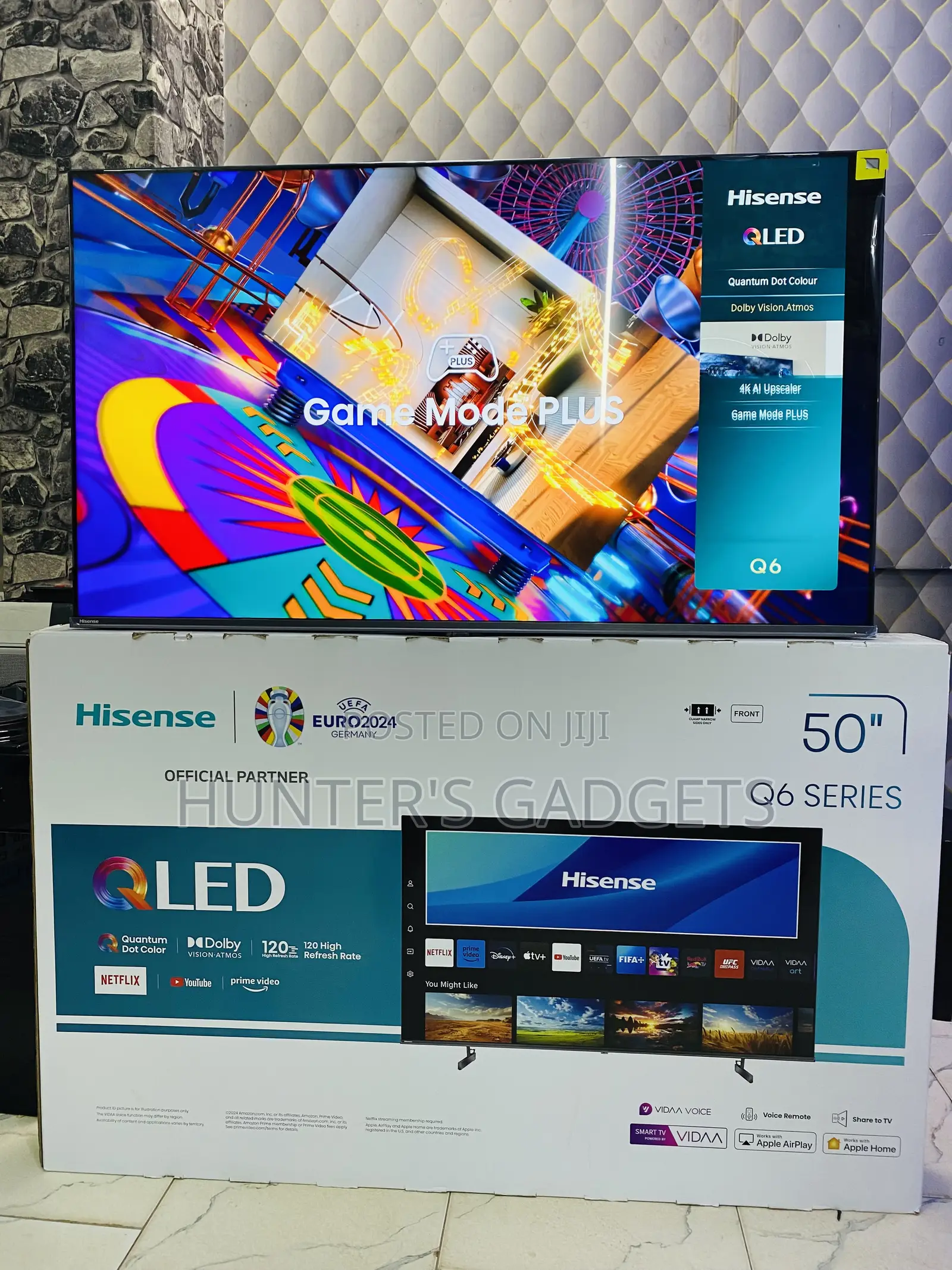 Hisense 50inch Qled Tv Brand Is New Latest Model Smart Tv