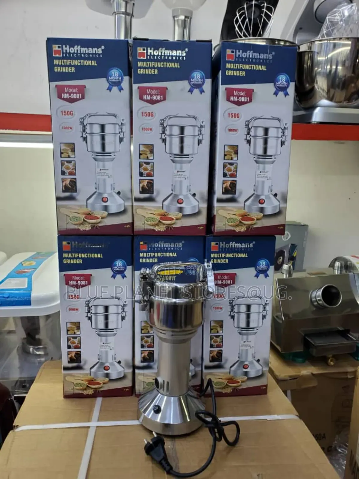 HOFFMANS 150g Multifunctional Grinders \\ 1000w \\ HM-9081.