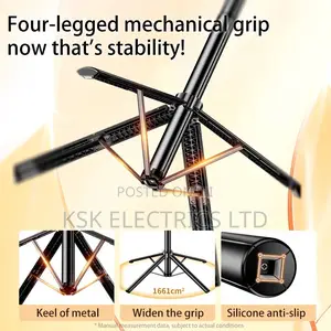 Aluminium Alloy Four Leg Tripod P185 Selfie Stick Smartphone
