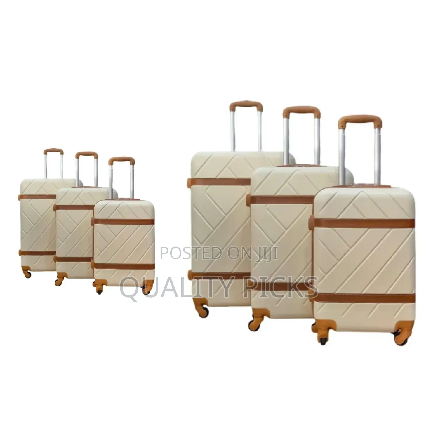 3 Pieces of Retro 20 25 29 Inches Rolling Suitcases