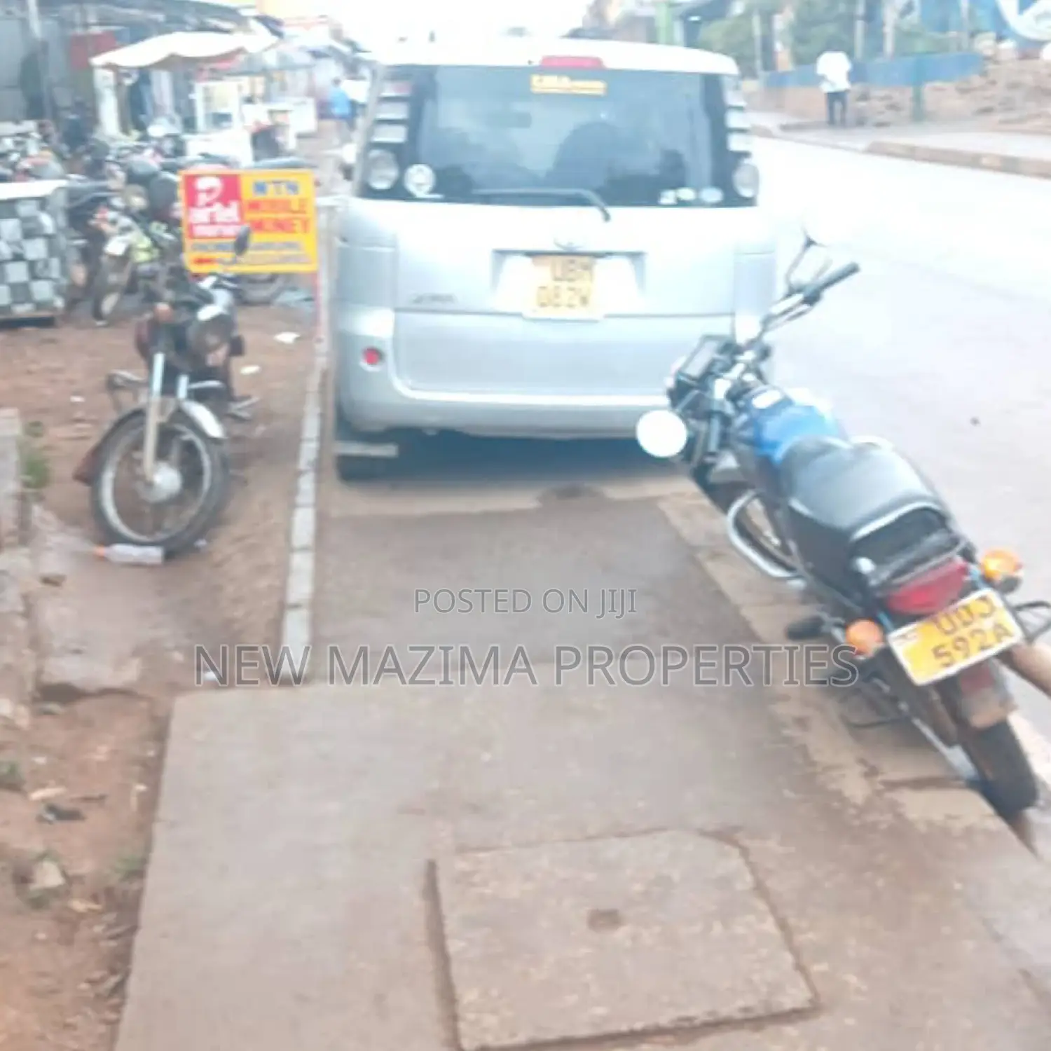 Very Busy Commercial Plot on Quicksale in Heart of Nsambya