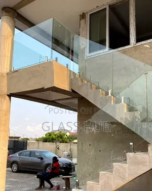 Photo - Tampered Glass Stainless Steel Railings