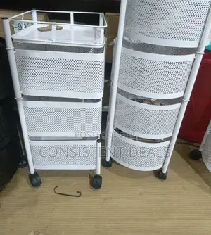 Kitchen Rotatable Storage Rack