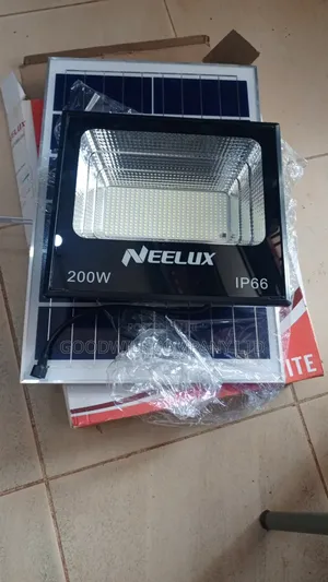 200W Solar Flood Light Sunset