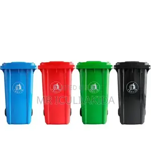 Outdoor 240l Plastic Trash Can Garbage Container Waste Bin