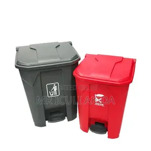 50ltrs Step-on Plastic Medical,Office,Kitchen Waste Bin
