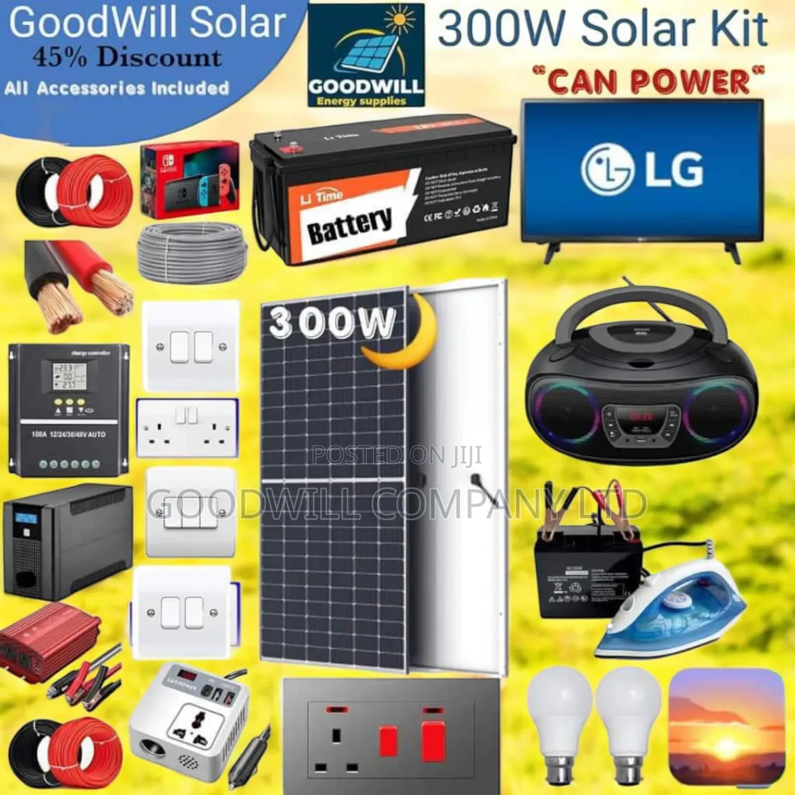 300w Solar Kit German Sunset