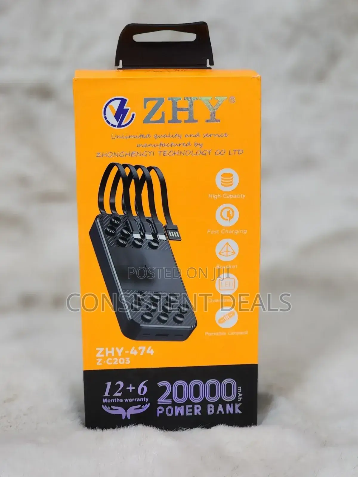 ZHY Strong Power Bank