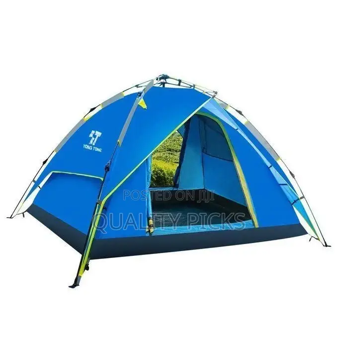 8 Person Automatic Camping Tent With Removable Rain Fly