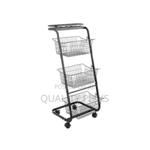 Kitchen Trolley Rotating Shelf