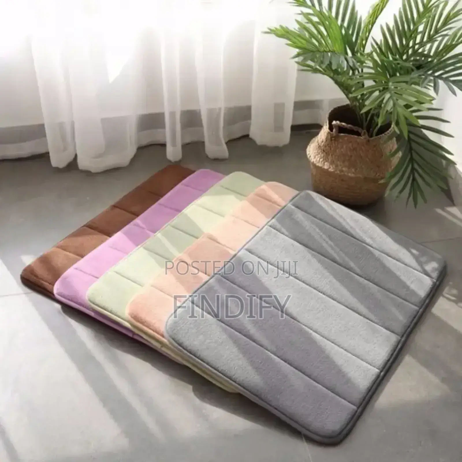 1pc Non-Slip Absorbent Bathroom Rug 40*60cm
Home Bath Mat