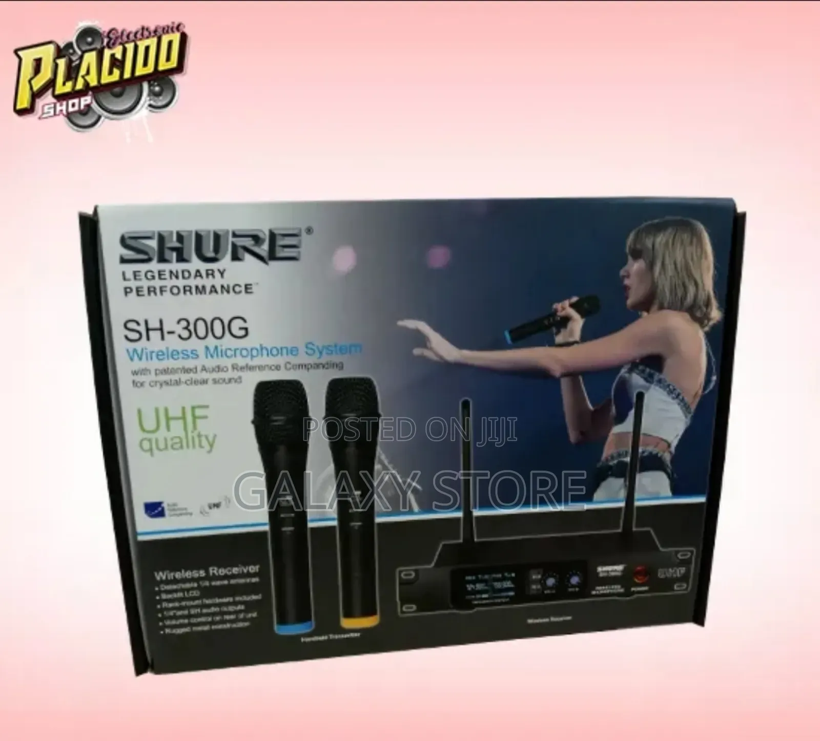 Shure SH-300G Wireless Microphone System
