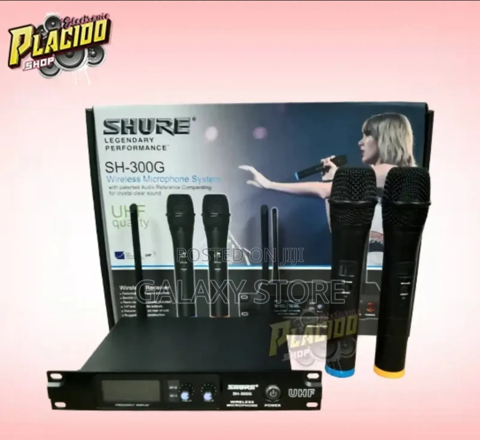 Shure SH-300G Wireless Microphone System