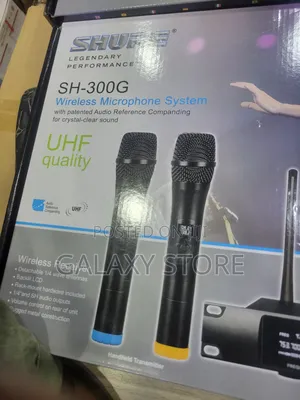 Shure SH-300G Wireless Microphone System