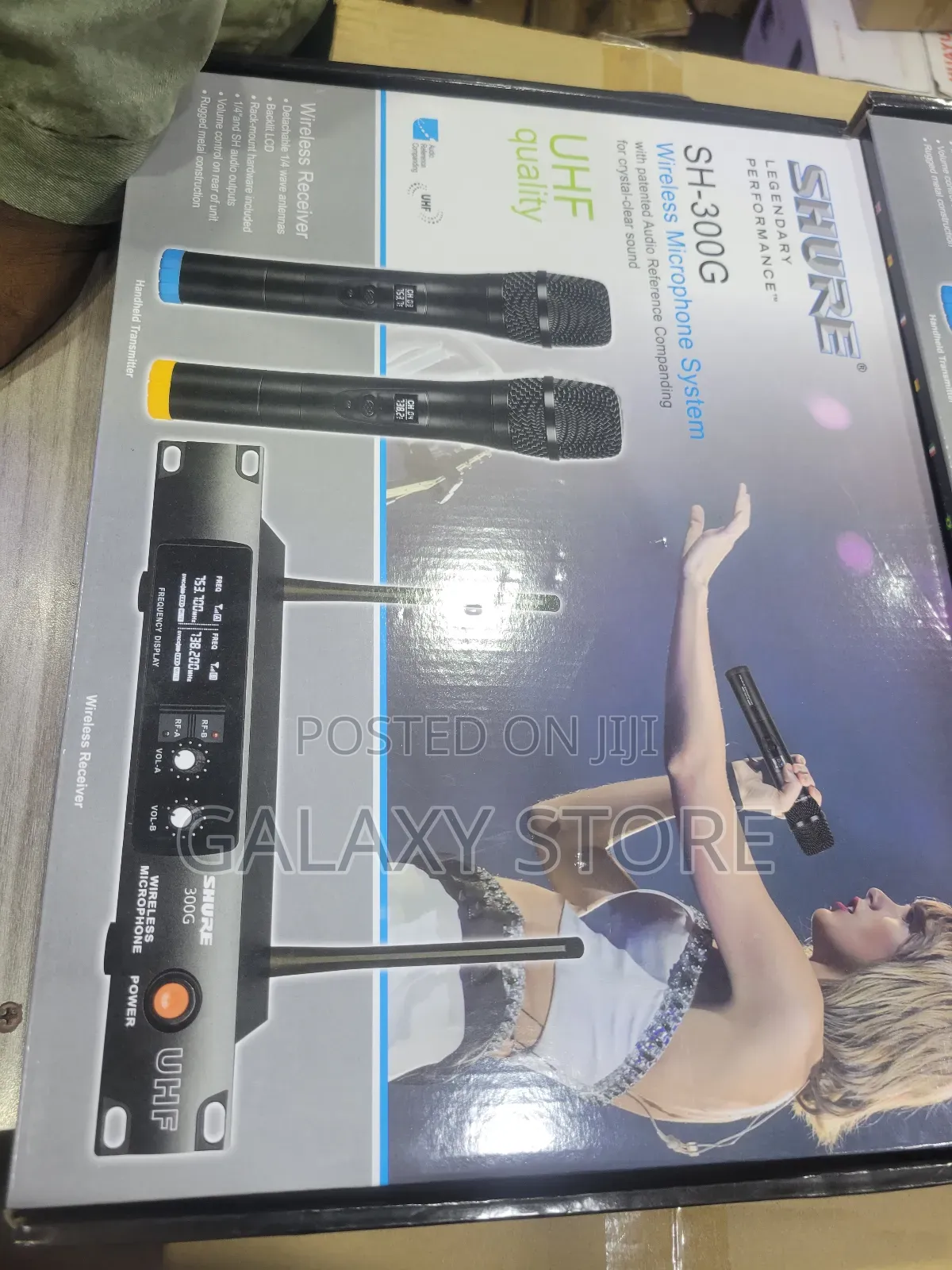 Shure SH-300G Wireless Microphone System